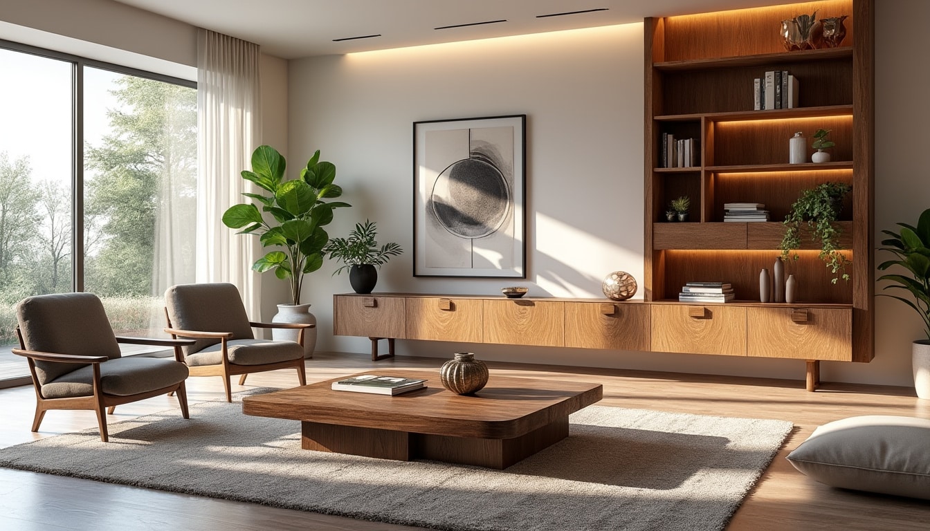 Tendances 2025 : l'élégance du bois sur mesure pour un design audacieux