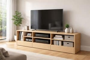 découvrez des astuces pratiques pour optimiser le rangement dans votre meuble tv et maintenir un espace salon organisé et esthétique.