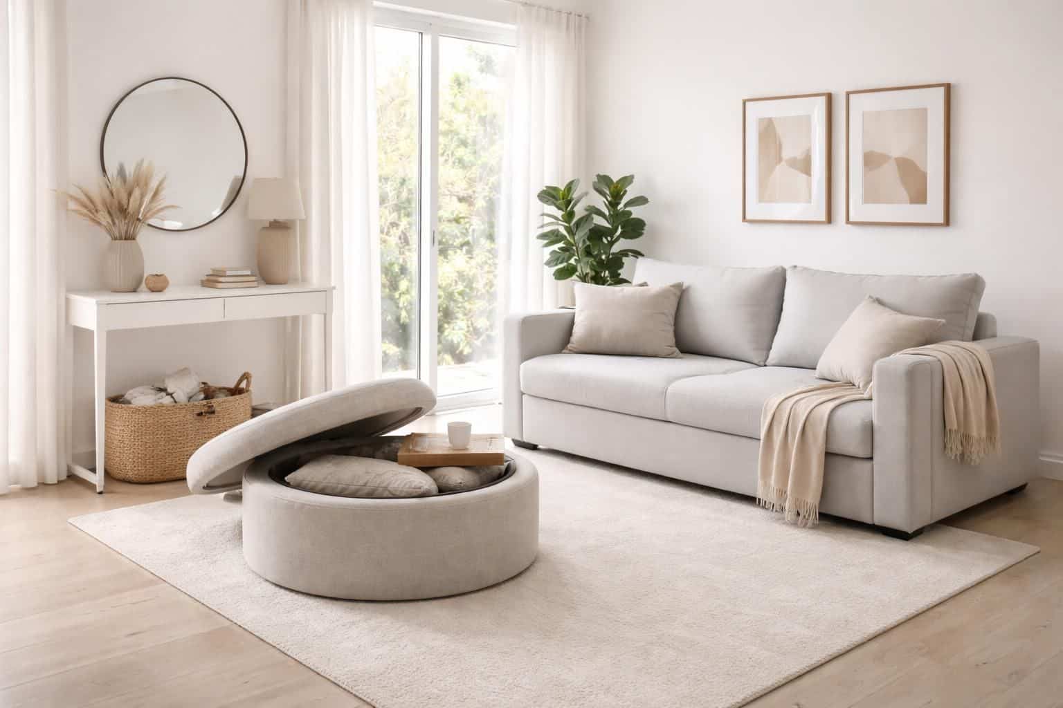 découvrez des astuces pratiques pour optimiser le rangement dans un salon minimaliste et créer un espace à la fois fonctionnel et esthétique.