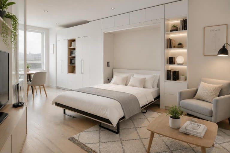 découvrez comment aménager un lit escamotable dans un studio pour optimiser l'espace et allier confort et praticité dans un petit logement.
