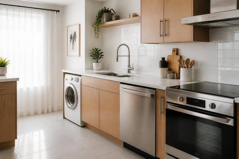 découvrez comment intégrer parfaitement un lave-linge dans votre cuisine pour allier praticité et esthétique, avec des conseils d'installation et d'aménagement réussis.