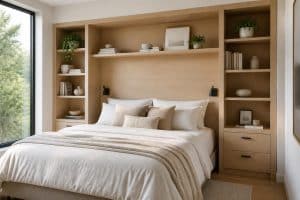 apprenez à construire une tête de lit avec rangements intégrés pour optimiser l'espace et ajouter du style à votre chambre. guide complet et conseils pratiques.