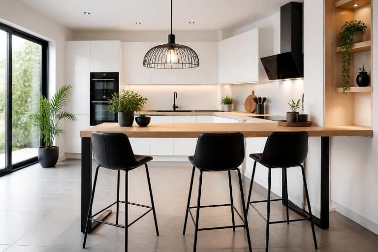 découvrez comment créer une table bar dans votre cuisine pour un espace convivial et moderne, idéal pour les repas rapides et les moments de partage.