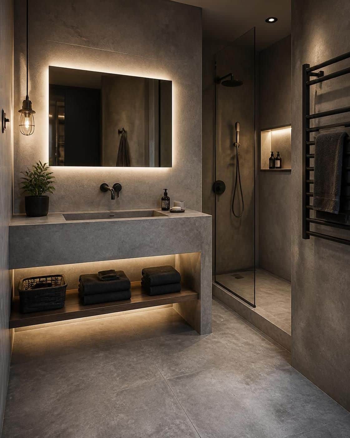découvrez nos solutions élégantes pour une salle de bain imitation béton alliant design moderne et ambiance industrielle, faciles à entretenir et durables.