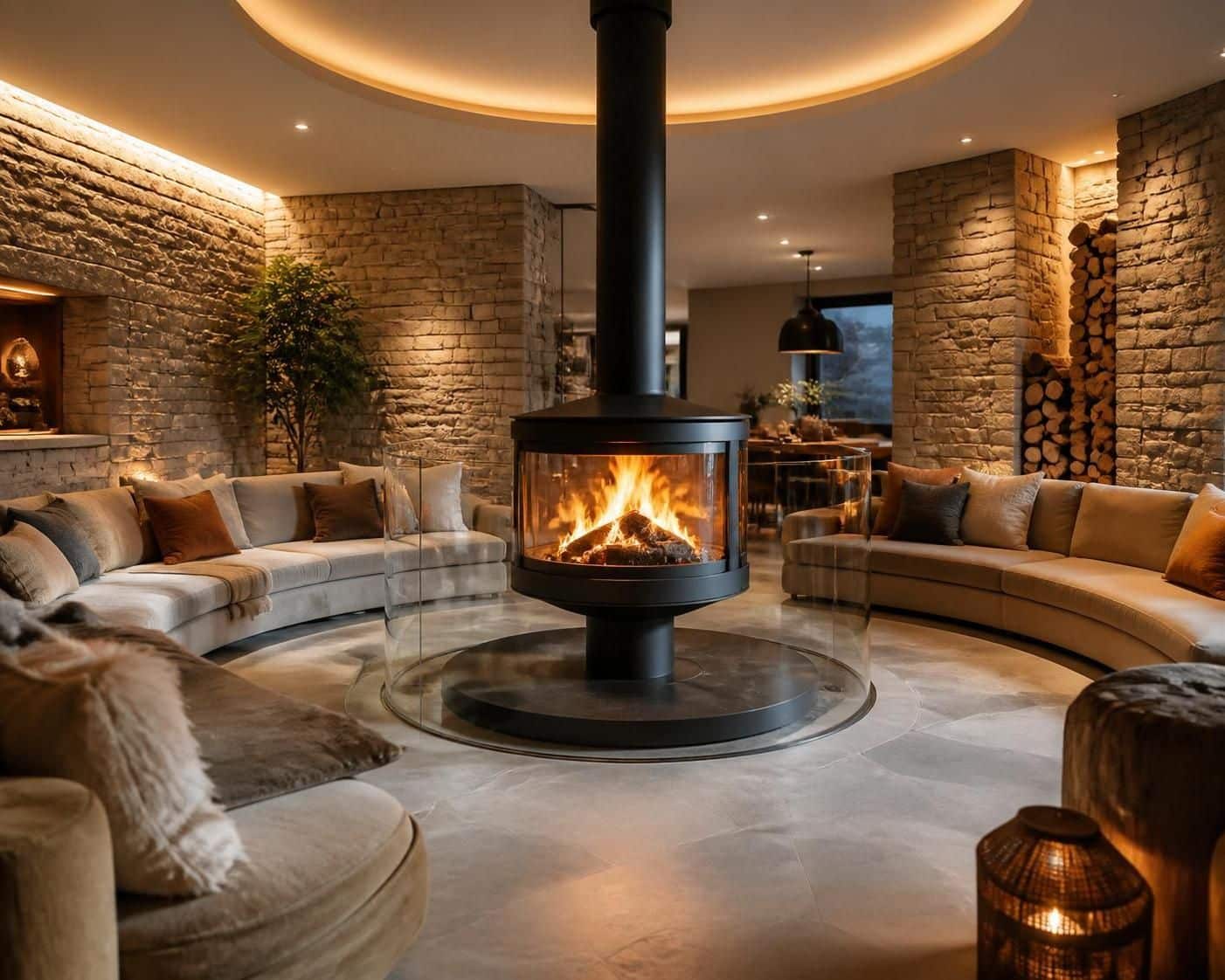 découvrez comment allier sécurité et design dans votre salon avec un poêle à bois, pour un espace chaleureux et sécurisé.