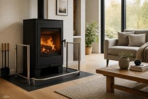 découvrez comment allier sécurité et design dans votre salon avec un poêle à bois, pour un espace chaleureux et élégant.
