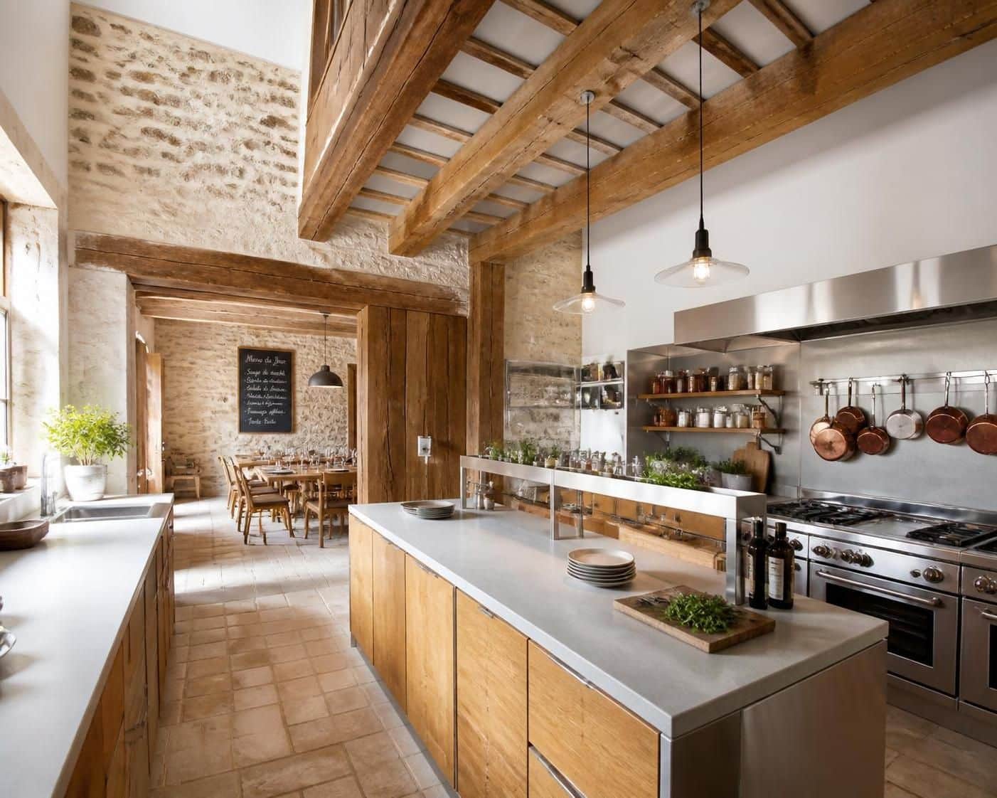 découvrez des conseils pratiques et des idées pour aménager une cuisine fonctionnelle et esthétique dans un vieux bâtiment, alliant charme ancien et modernité.