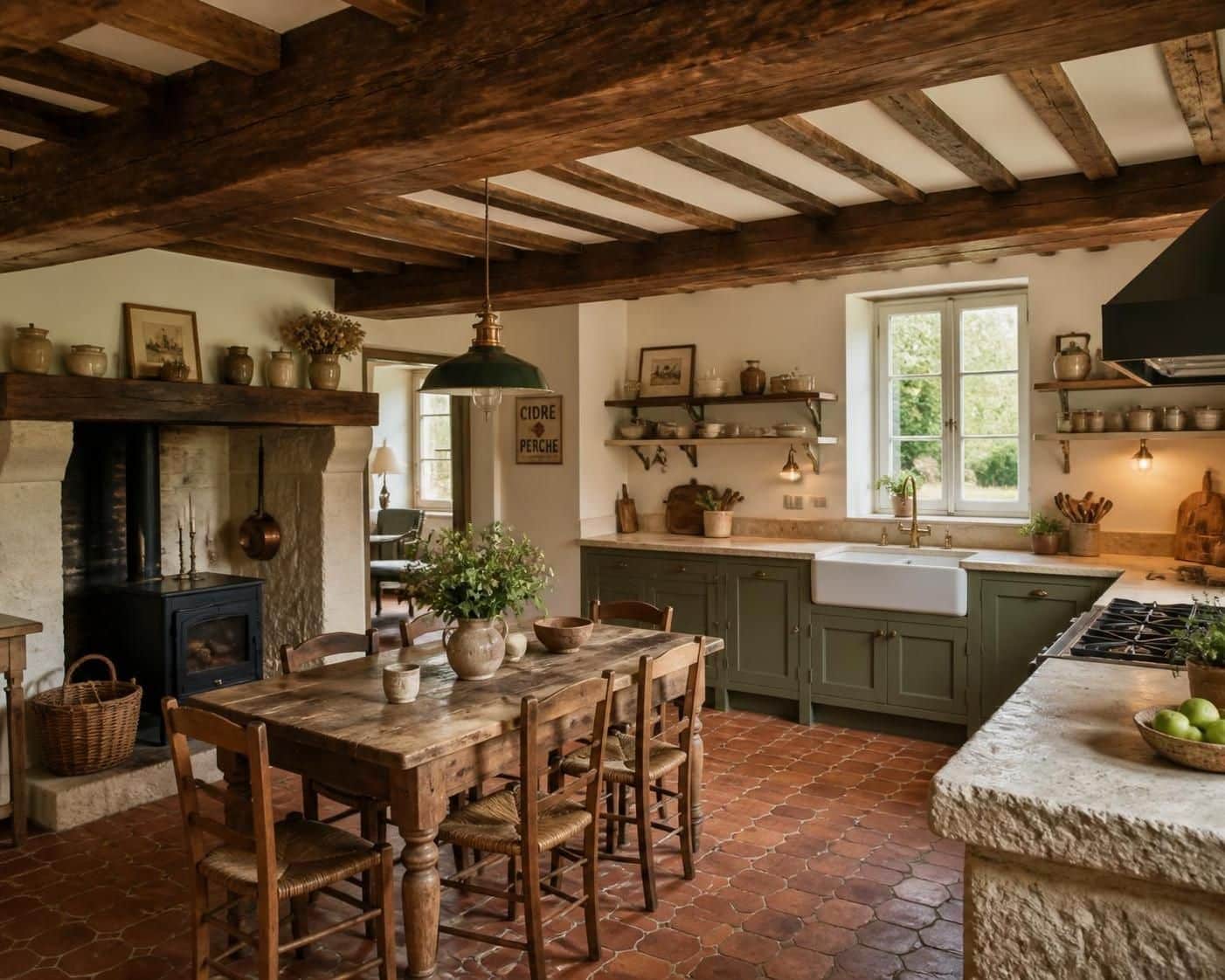 découvrez nos conseils et astuces pour aménager une cuisine fonctionnelle et chaleureuse dans une longère, en alliant charme authentique et modernité.