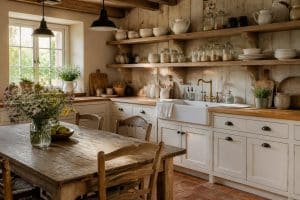 découvrez comment créer une cuisine campagnarde chic alliant charme rustique et élégance moderne pour un espace convivial et chaleureux.